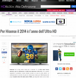 hisense, hdblog