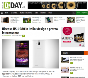 dday, hisense