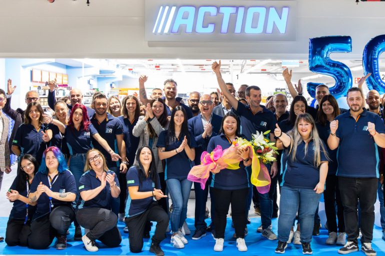 Action’s Italian Expansion Continues with Rome Store Opening, Marking 50 Stores Strong and Hiring 1,000th Italian Employee