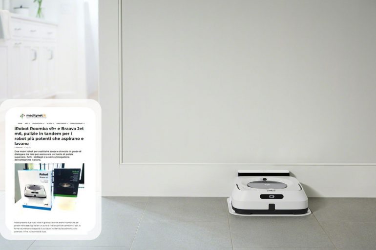 Roomba s9+ e Braava Jet m6