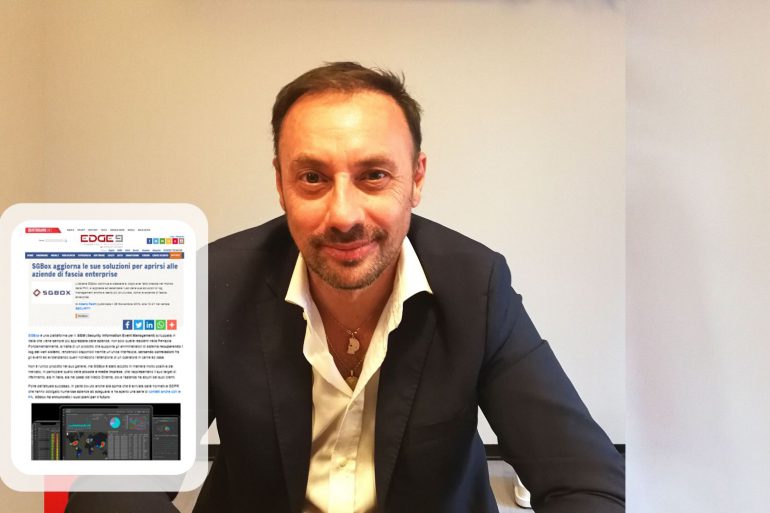 Massimo Turchetto, CEO SGBox