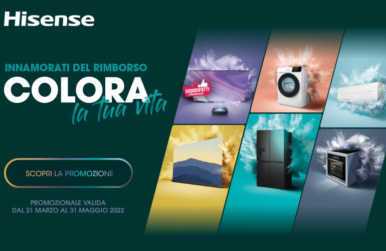 Promozione cash back Hisense