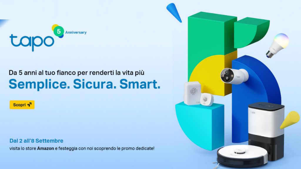 Il brandTapo di TP-Link festeggia 5 anni di successi in Italia