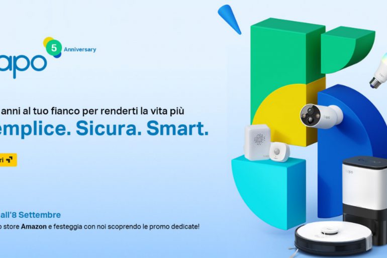 Il brandTapo di TP-Link festeggia 5 anni di successi in Italia