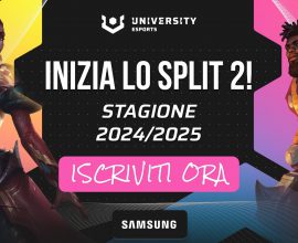 UNIVERSITY Esports Italy torna con Split 2 per universitari italiani