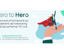 Parte “Zero to Hero”, il percorso gratuito di formazione di TP-Link