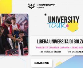 Gli studenti dell'Università di Bolzano scoprono i vantaggi del gaming con UNIVERSITY Tour